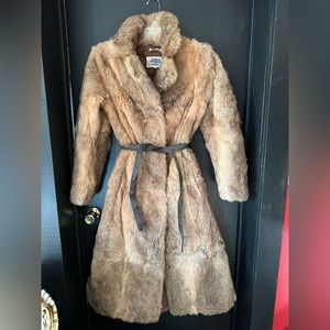 Jonathan Christopher Vintage Rabbit Fur Coat